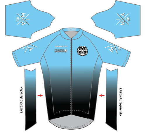 RACE CUT WOMENS JERSEY MUPPETS CICLISMO 10589